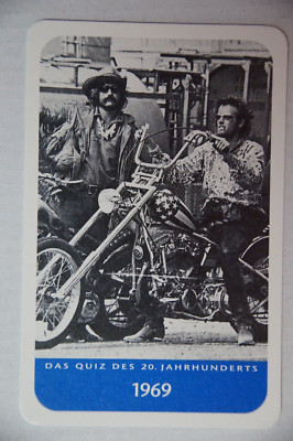 Easy Rider - Dennis Hopper - Fonda - 1997 Harenberg - German card - NM cond