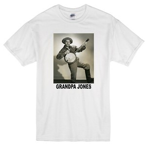 T-shirt Vintage Grand Ole Opry Homme Taille L – Rouge, USA, Musique Country
