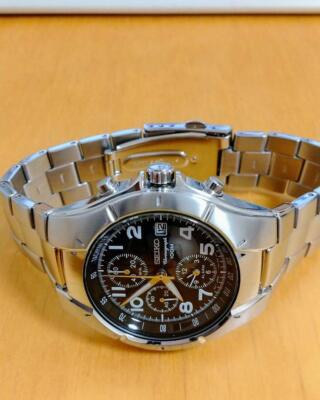 SEIKO Chronograph Quartz Watch 100M Waterproof 7T62-0DV0 | eBay