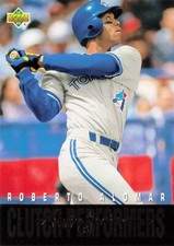 Roberto Alomar Clutch Performers 1993 Upper Deck Baseball Card #R1