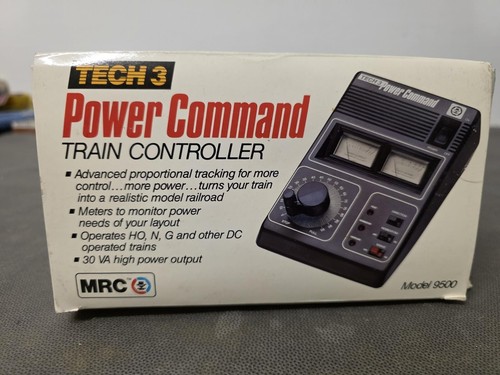 Tech 3 Power Command Model 9500 MRC Train Controller HO, N, G, 30 VA - LESEN - Bild 6 von 6