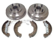 Ford Fusion All Models 2002-2012 Rear 2 Brake Drums Brake Shoes Set