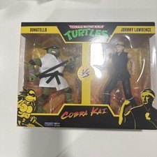 Playmates TMNT vs Cobra Kai Donatello & Johnny Lawrence 6  Action Figure 2-Pack