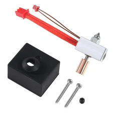 DIANN Extruder Upgrade Heater Block Kit Replacement Temperature Bimetal Heatb...