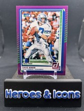 2025 Donruss Dave Krieg #282 Purple Press Proof Seattle Seahawks 🚨
