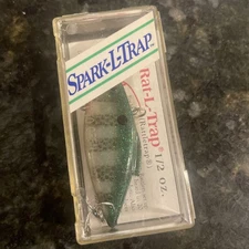 Vintage Bill Lewis Spark-L-Trap Lipless Crankbait 1/2 oz lure RT833 New