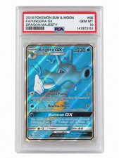 2018 Pokemon Kingdra GX 66/70 Full Art Dragon Majesty PSA 10 GEM MINT