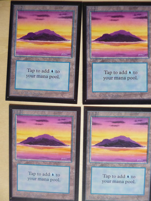 NUR =EIN=  Magic MtG International Edition Island