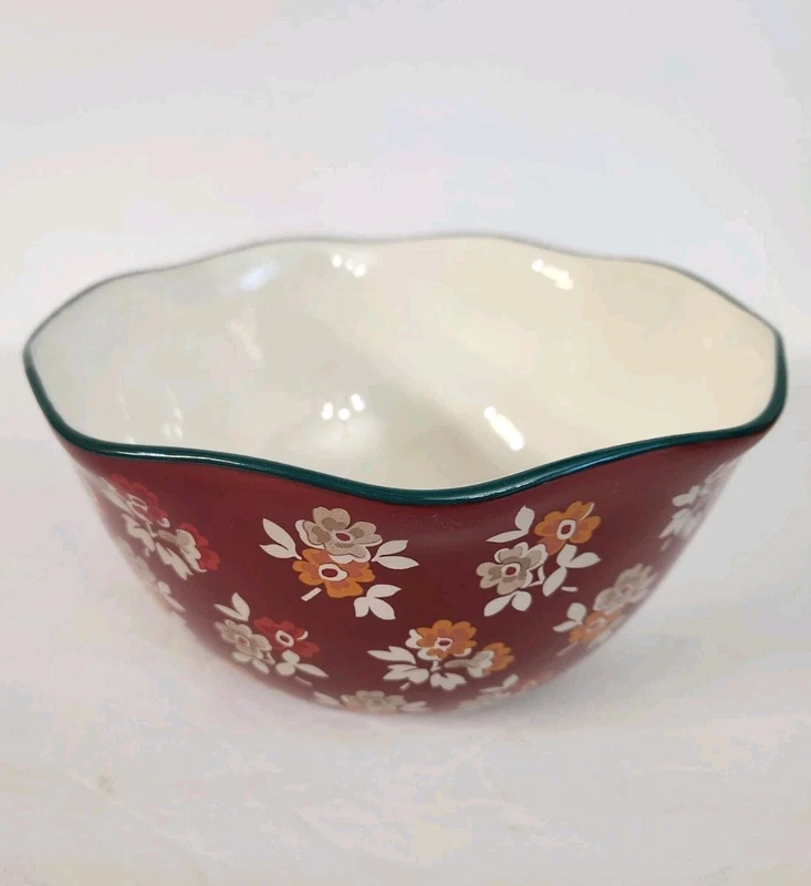 Pioneer Woman Flea Market Nesting Mixing Bowl Scalloped