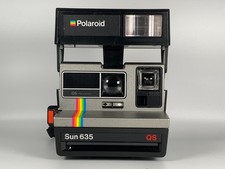  Exc Polaroid Sun 635 QS Instant Film Camera Works Tested from Japan