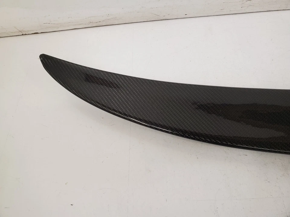 ✅ 07-13 OEM BMW E92 328 335 M3 cupé CF alerón trasero fibra de carbono * Foto 4 de 4