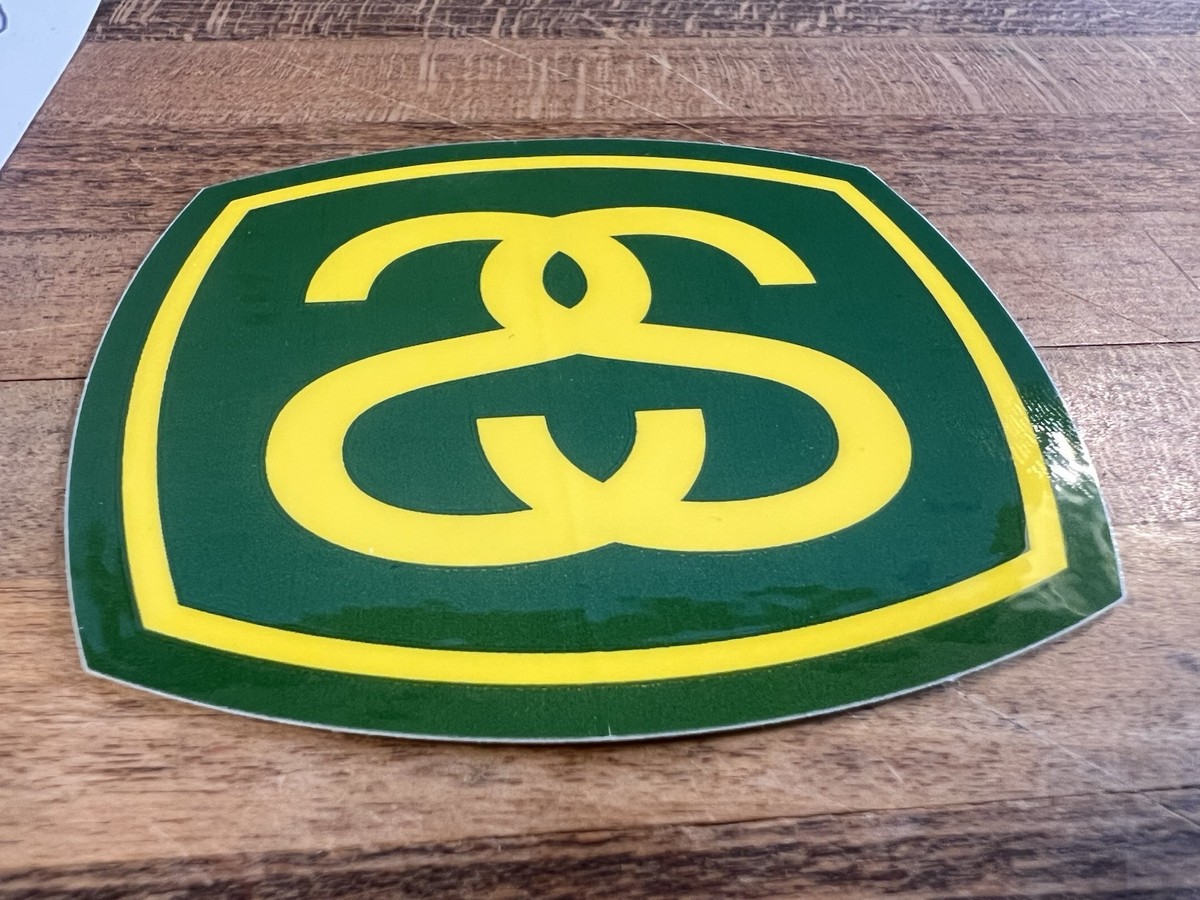 stussyステッカー Vintage Stussy S Link Green / Yellow STICKER NOS Supreme DS Huf | eBay