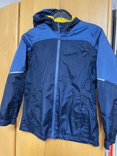 Regenjacke Gr: 134 / 140 blau