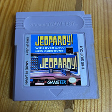 GameTek Jeopardy! Quiz & Trivia Nintendo Game Boy Cartridge NTSC-U/C