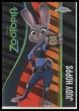 2025 Topps Chrome Disney Zootopia Judy Hopps #ZI-1 Insert Card Animated Movie