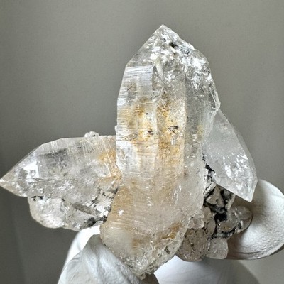  The Little Guardian  Ganesh Himalayan Nepal Quartz Mica Golden Healer Crystal