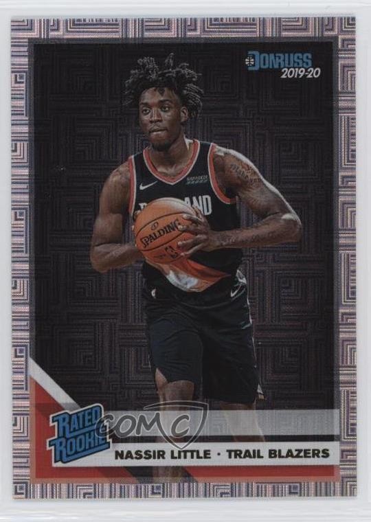 2019-20 Panini Donruss Rated Rookie Infinite Nassir Little #223 0s5s