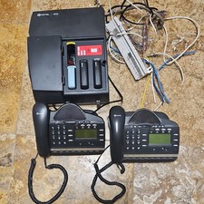 Mitel 3000 Conventional Phone Switching System with Two Handsets and Wiring