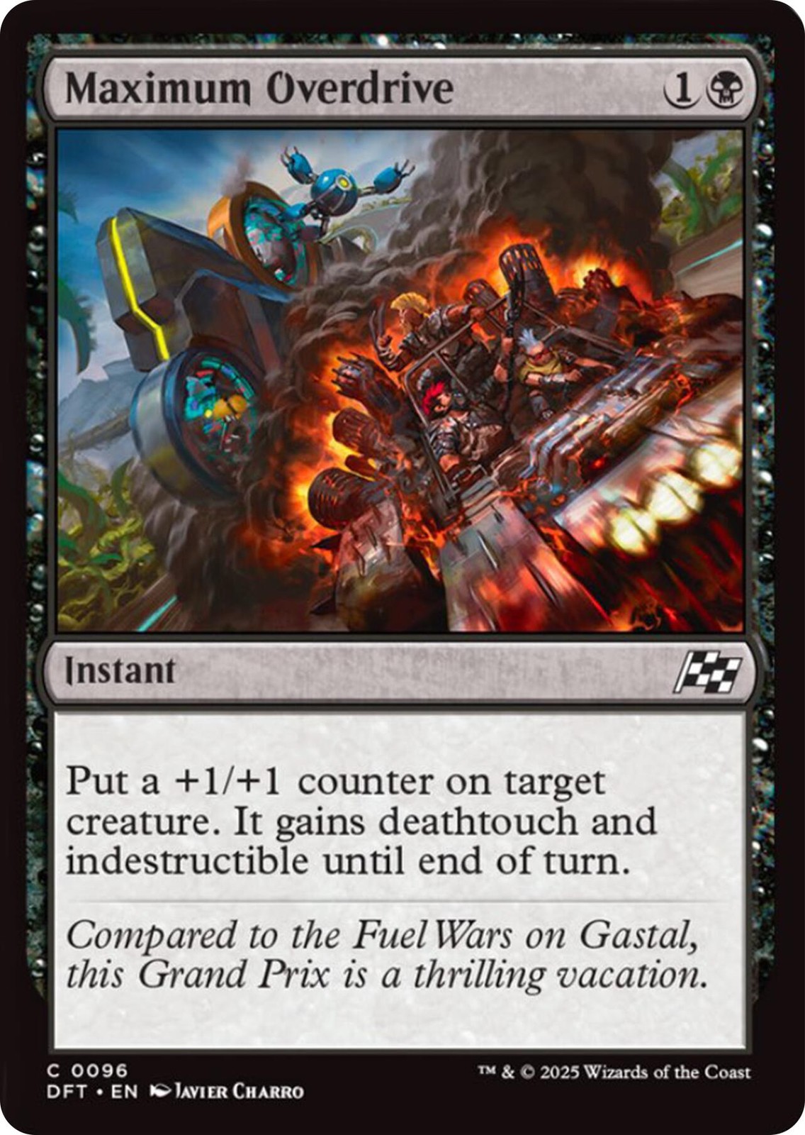 Maximum Overdrive - 96 - NM - Aetherdrift - MTG