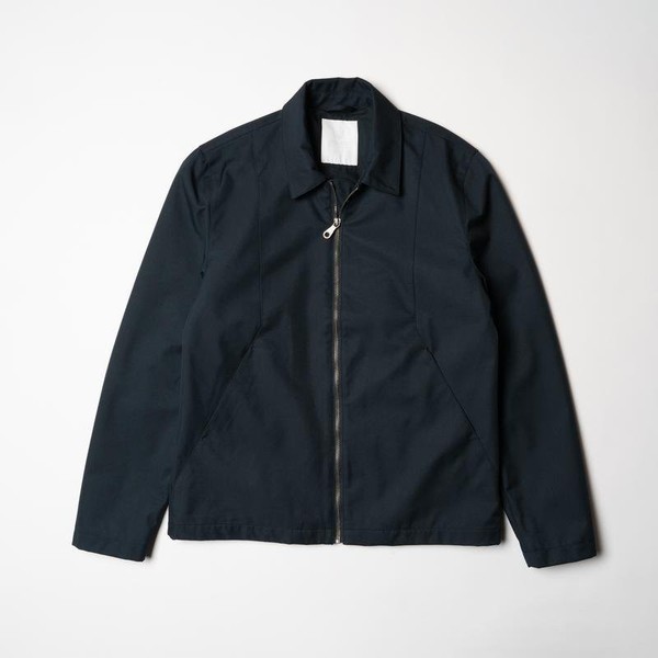 Men Lyle & Scott Jacket Navy Polyester 38 / M / 46