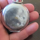 Swiss Made BREVET 427383 Vintage Mechanical Alarm Pocket Watch Open Face — photo 6