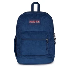 JanSport Cross Town Plus Remix 17" Backpack - Navy Blue: High School
