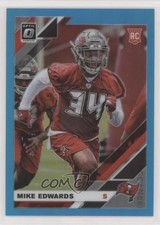 2019 Panini Donruss Optic Rookies Aqua Prizm 50/299 Mike Edwards #136 1u6