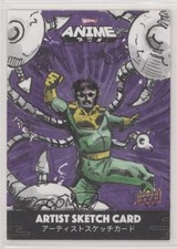 2020 Upper Deck Marvel Anime 1/1 Joe Tolliver Auto Sketch ey6