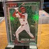 Christian Moore 2026 Topps Rookie Green Holiday Easter Foil #147 Angels RC