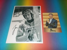 Jens Weißflog ski jumping signed autograph on 20x28 photo + postcard