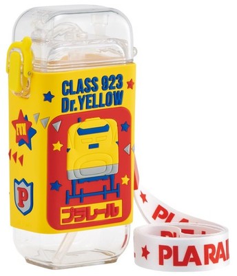 Skater Quadrat Strohflese Dr. Gelb S 260Ml Pra Rail Ein-Tasten Deckel & Gürtel