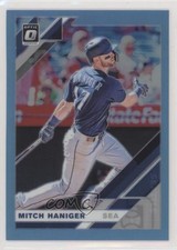2019 Panini Donruss Optic Carolina Blue Prizm 6/50 Mitch Haniger #146 8k4