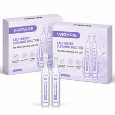 0.9 Normal Saline Solution Portable Travel Size 5ml Each 10 per Box /2 50ml