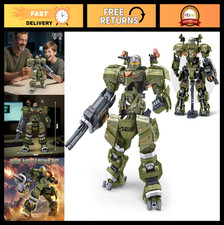 Transforming Mech Robot Building Blocks Set - 598 Pieces, Creative Model Kit for