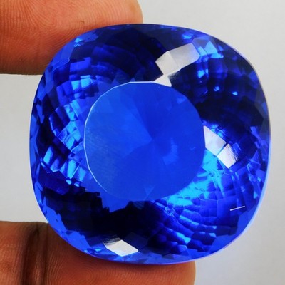 ''Certified'' 224.80 Ct 100% Natural Top Blue Color ''Tanzania'' Tanzanite Gemstone