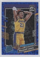 2023 Donruss Optic Rated Rookie Fast Break Blue Prizm 16/49 Maxwell Lewis 0yk6