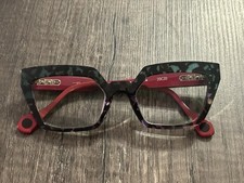 Anne et Valentin Brera 20C20 Eyeglasses Frames 52-20-147 Tortoise / Burgundy