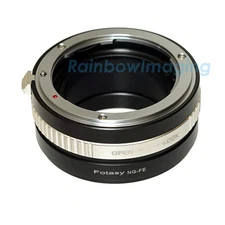 Nikon G AF-S Lens to Sony E Mount Adapter Aperture Control a6600 a6500 a6400