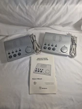 Westinghouse 4-Channel Voice-Activated Wireless Intercom 2003 #WHI-4CUPG SILVER