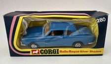 Corgi Whizzwheels 280 Rolls Royce Silver Shadow. Mint in Original Box