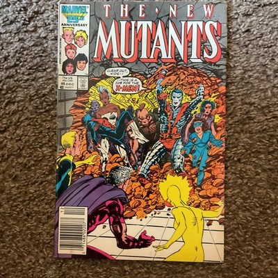 The New Mutants # 46 VF-NM Marvel Comic Book 9 ET6