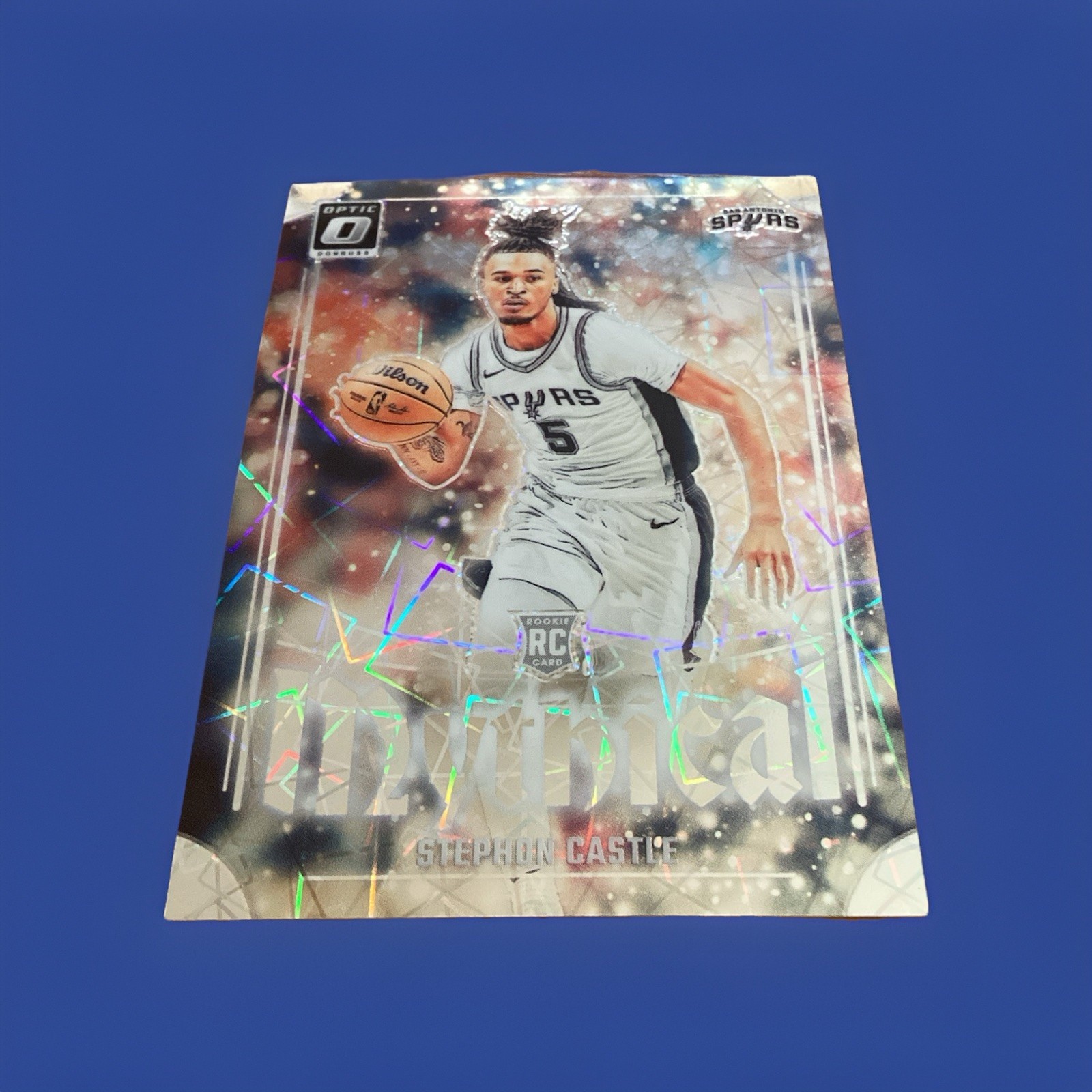 2024-25 Panini Donruss Optic Stephon Castle Mythical RC Rookie #1 Spurs