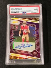 2024 Panini Absolute Signature-Purple Spectrum #131 Ricky Pearsall RC #1/5 🔥