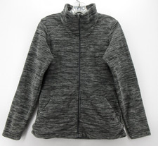 Mountain Hardwear Jacket Women Small Gray Fleece Full Zip Heathered Gorpcore