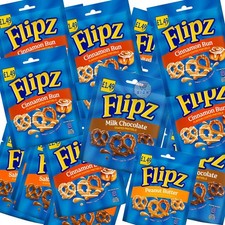 Flipz flavour Coated Pretzel Snacks 80g Variety of flavours Perfect Treat