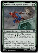 Spiders-Man, Heroic Horde 117 Marvel's Spider-Man Magic: The Gathering NM