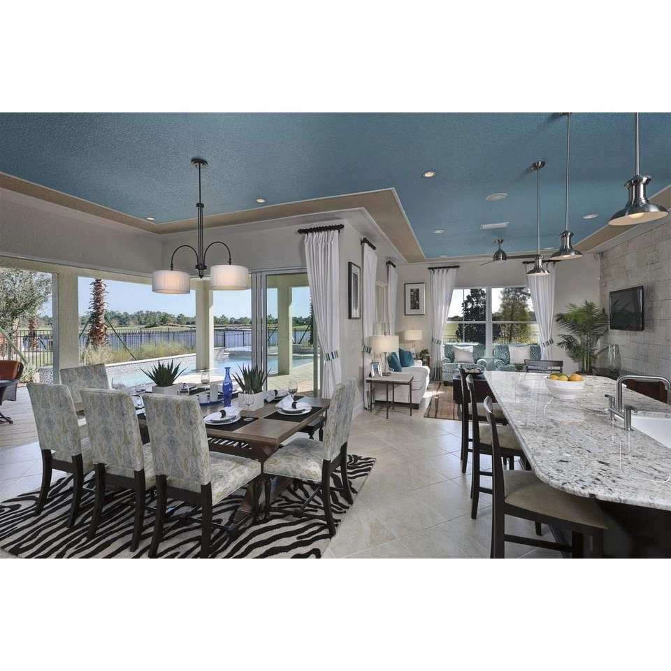 Progress Lighting P5023-09 Brookside 8-Inch Diameter x 7-1/2-Inch Height, Nickel - Image 2 of 4