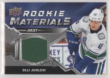 2020-21 Upper Deck Rookie Materials Olli Juolevi #RM-OJ 0h97