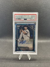 RYAN SLOAN - 2024 Bowman Chrome Draft 1st Auto Sapphire /199 PSA 10 Mariners￼