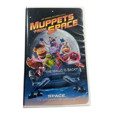 Muppets from Space VHS Tape Movie Jim Henson Pictures 1999